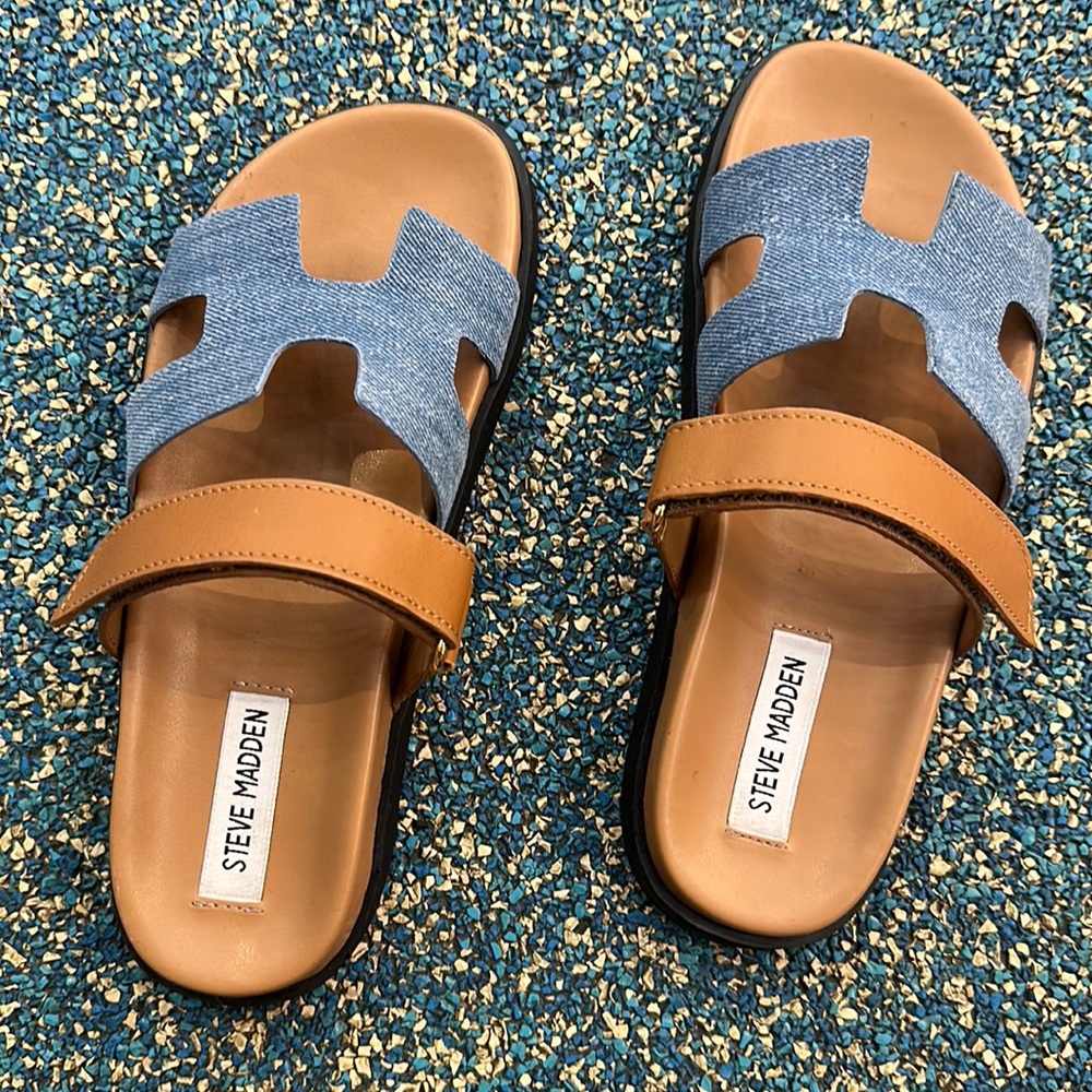 Steve Madden sandals .